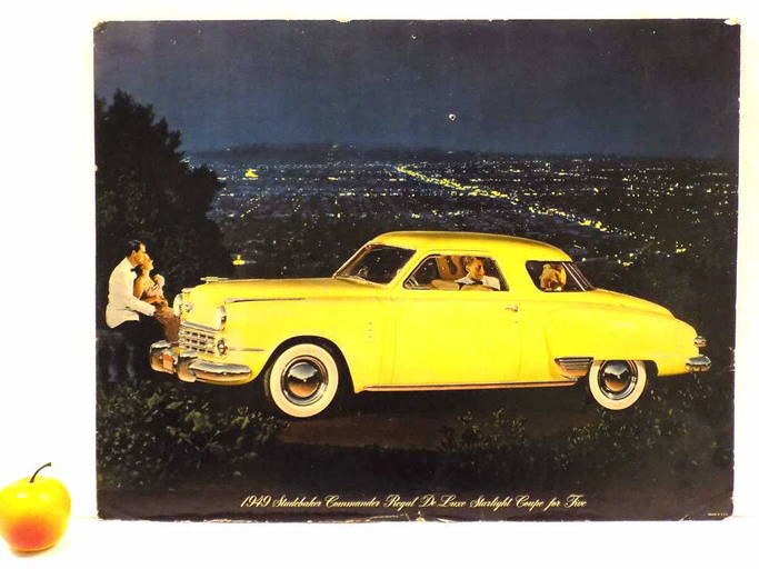 1949 STUDEBAKER COMMANDER REGAL CAR ADVERTISEMENT (1482) on Feb 05