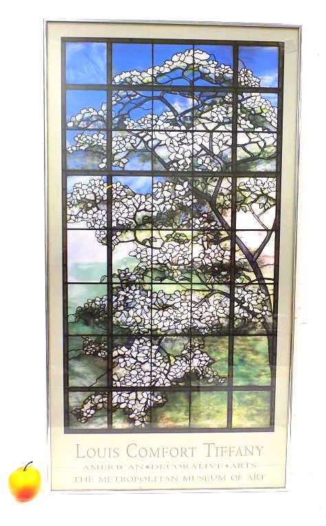 LOUIS COMFORT TIFFANY MOMA EXHIBITION POSTER (1 of 3)