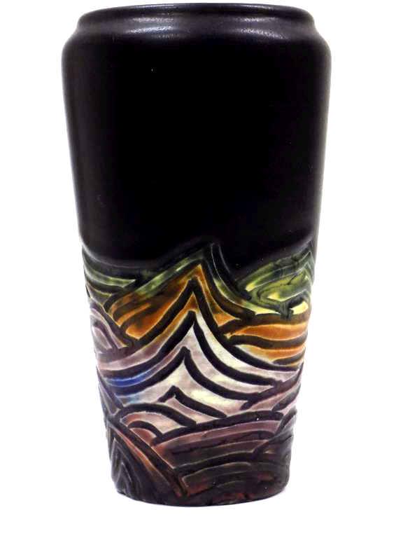 ROOKWOOD MODERNIST POTTERY VASE CHARLES J. MCLAUGHLIN (1 of 5)