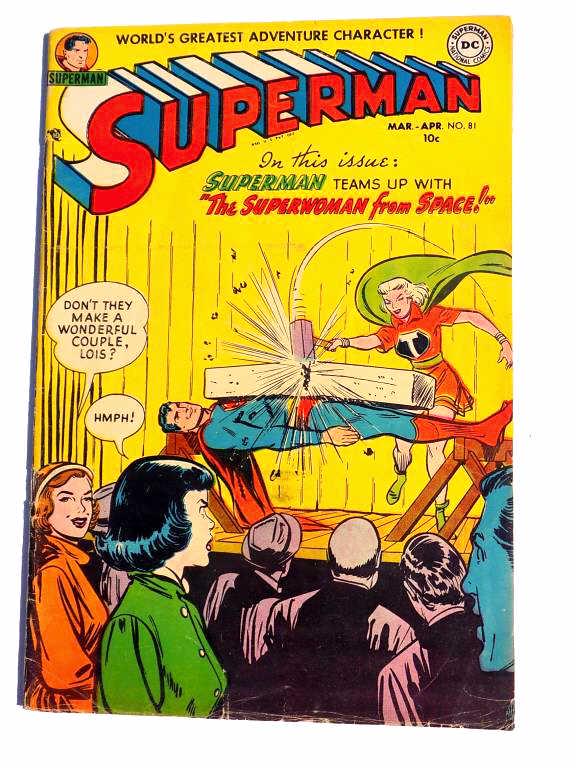 GOLDEN AGE SUPERMAN No. 81 COMIC BOOK (1 of 4)
