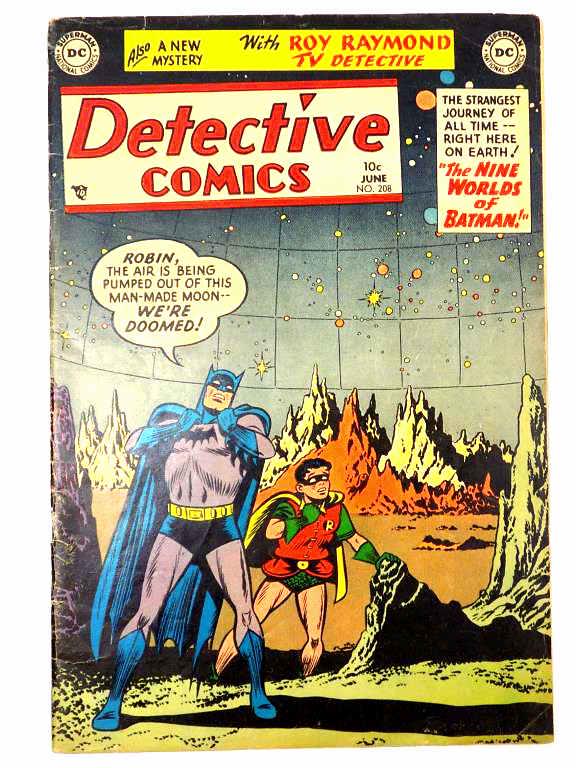 RARE DETECTIVE COMICS BATMAN No. 208 COMIC BOOK (1 of 2)