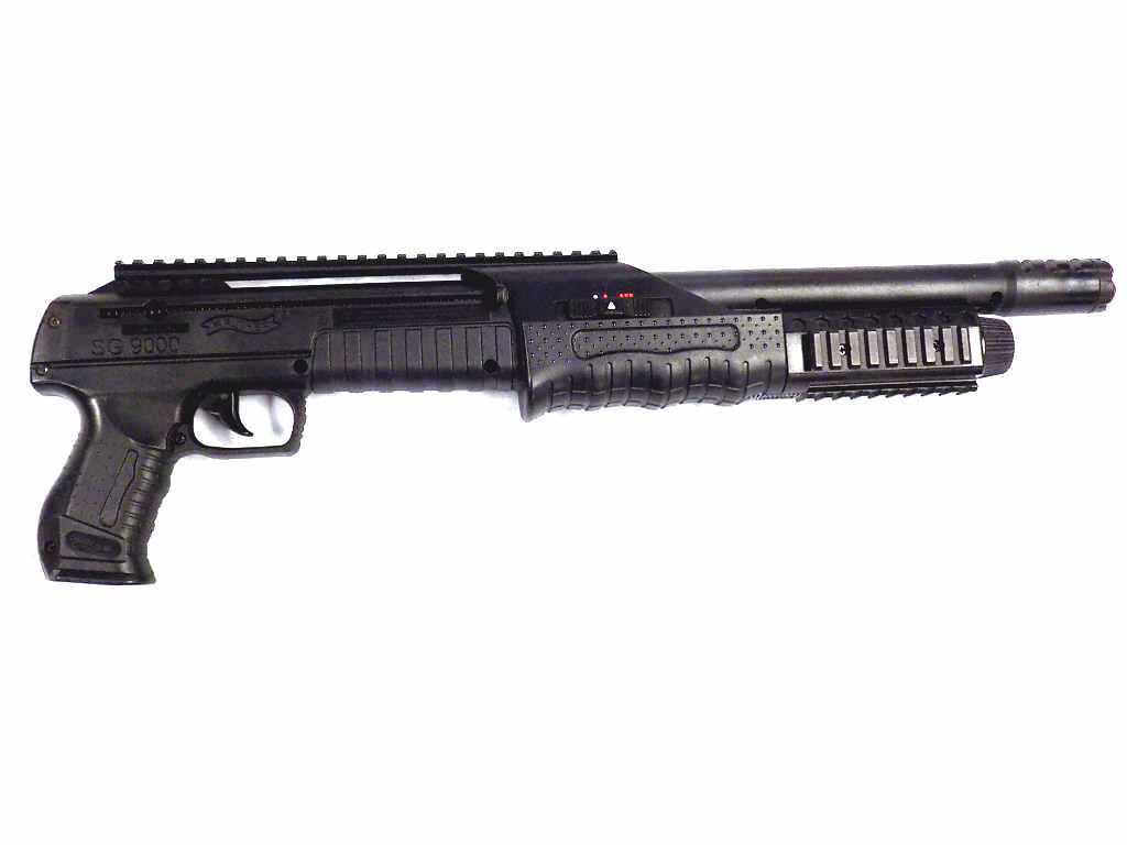 WALTHER SG 9000 BB GUN COMPACT RIFLE: Walther SG 9000 BB Gun Compact Rifle. Length 22" Working Order.