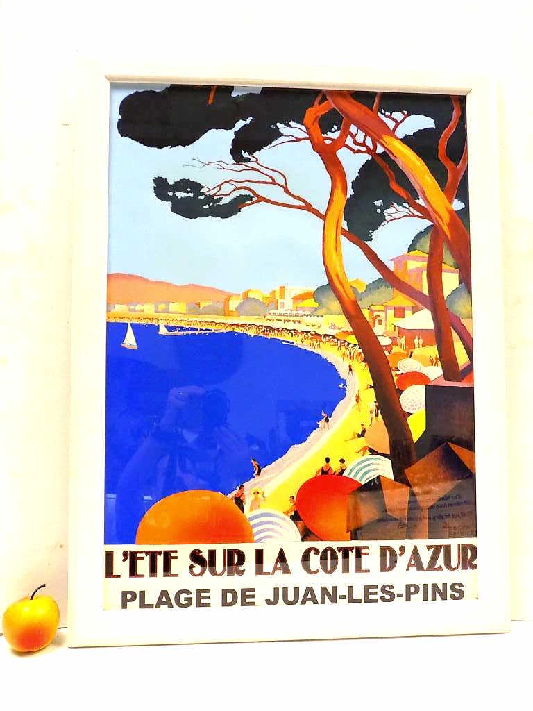 BRODERS - L'ETE SUR LA COTE D'AZUR TRAVEL POSTER (1 of 2)