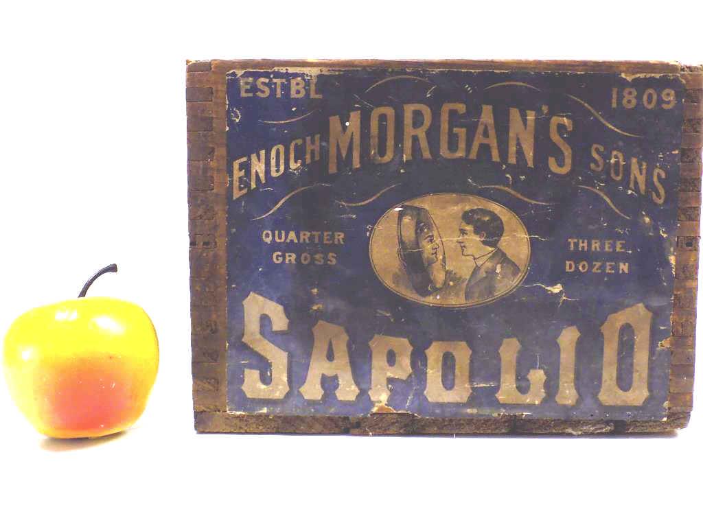 ENOCH MORGAN N.Y. SOAP & CHEMICALS ADVERTISING BOX (1 of 3)