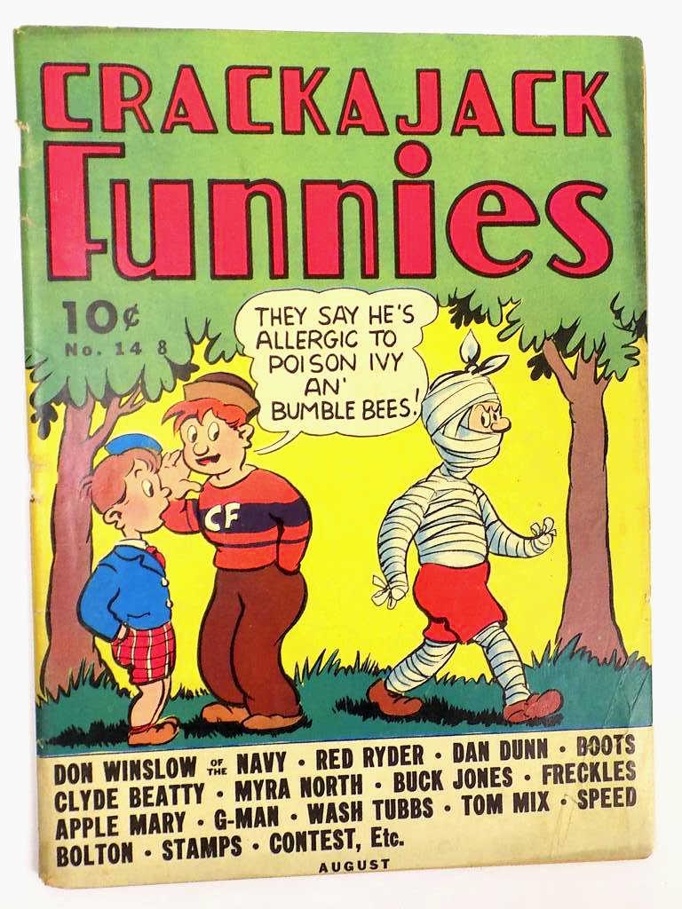 RARE CRACKAJACK FUNNIES No. 14 COMIC BOOK (1 of 2)