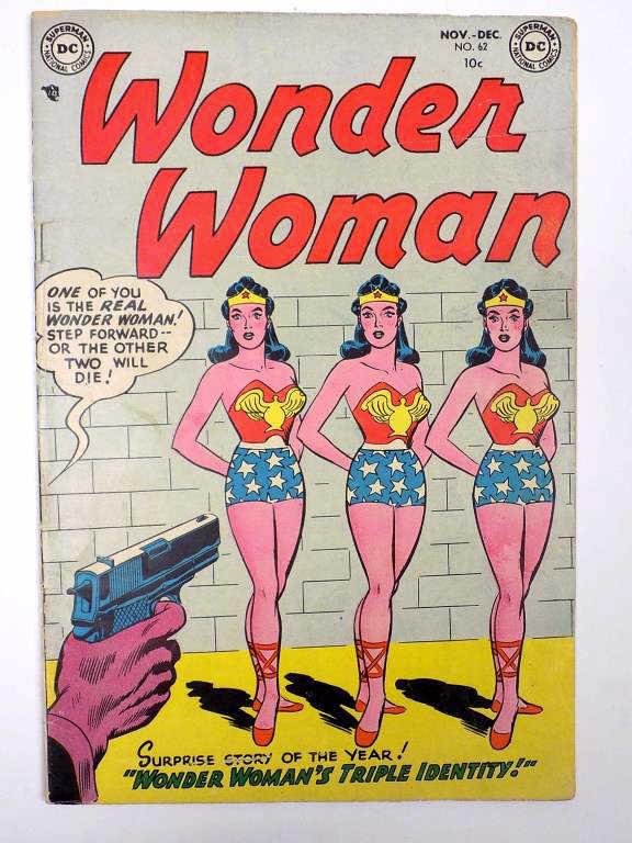 RARE DC WONDER WOMAN No, 62 COMIC BOOK (1 of 3)