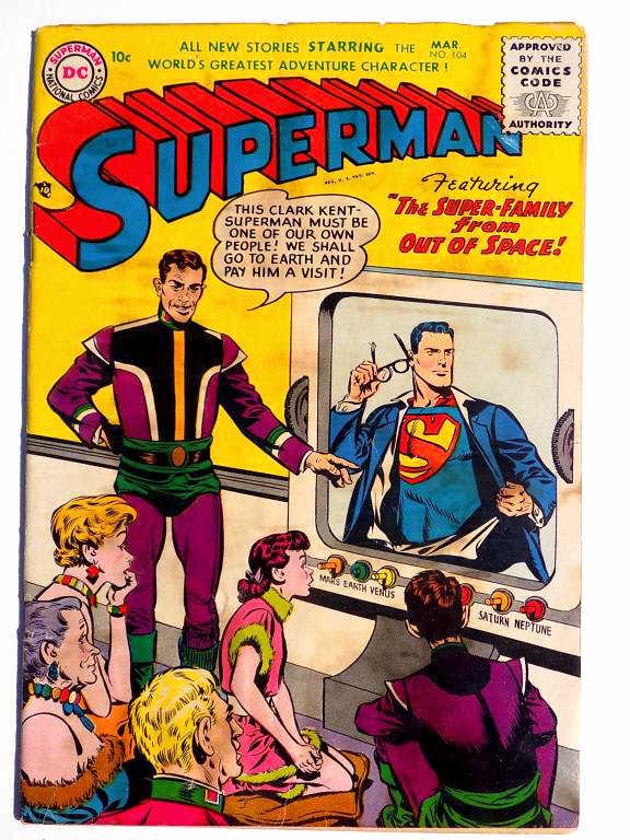 GOLDEN AVE SUPERMAN No. 104 COMIC BOOK (1 of 3)