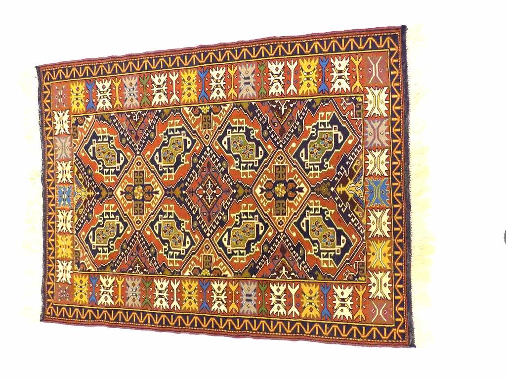 EXCEPTIONAL CAUCASIAN GEOMETRIC RUG (1 of 7)