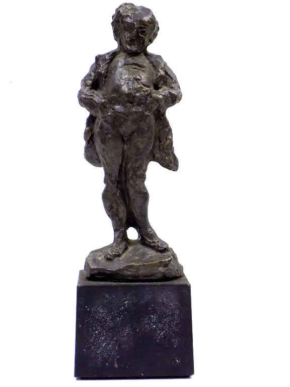 DAUMIER - ABSTRACT BRONZED MAN STATUE (1 of 5)