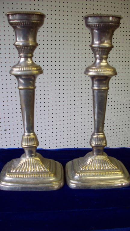 REGENCY COLUMNAR CANDLESTICKS