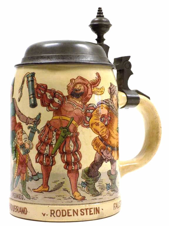 GERMAN CHARACTERS BEER STEIN (1 of 6)