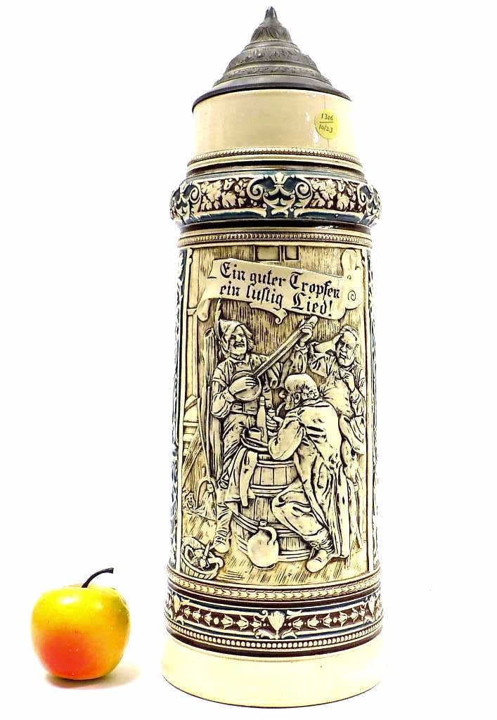 HUGE 4 LITER GERMAN CELEBRATION BEER STEIN TANKARD (1 of 6)