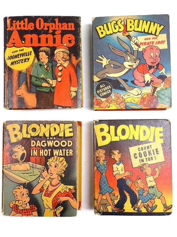 1940'S LITTLE BOOKS LOT BLONDIE ORPHAN ANNIE BUGS (1 of 5)