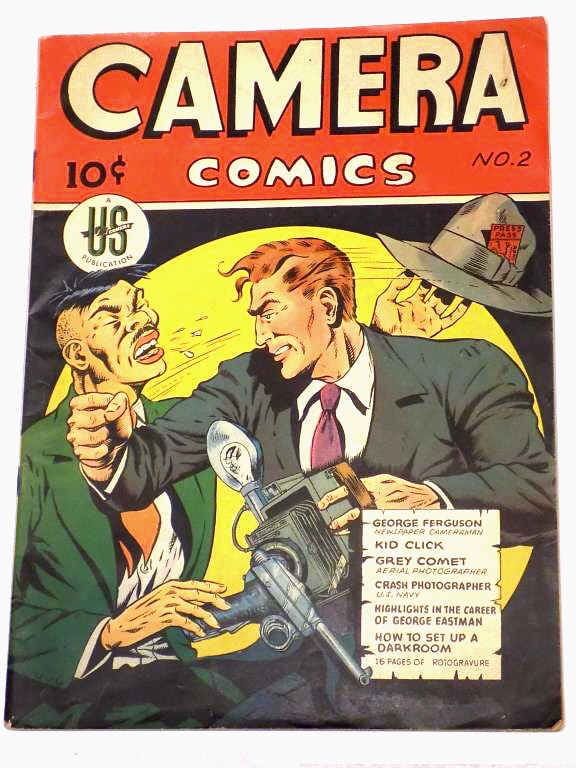 GOLDEN AGE CAMERA COMICS No 2 ACTION COMIC BOOK (1 of 7)