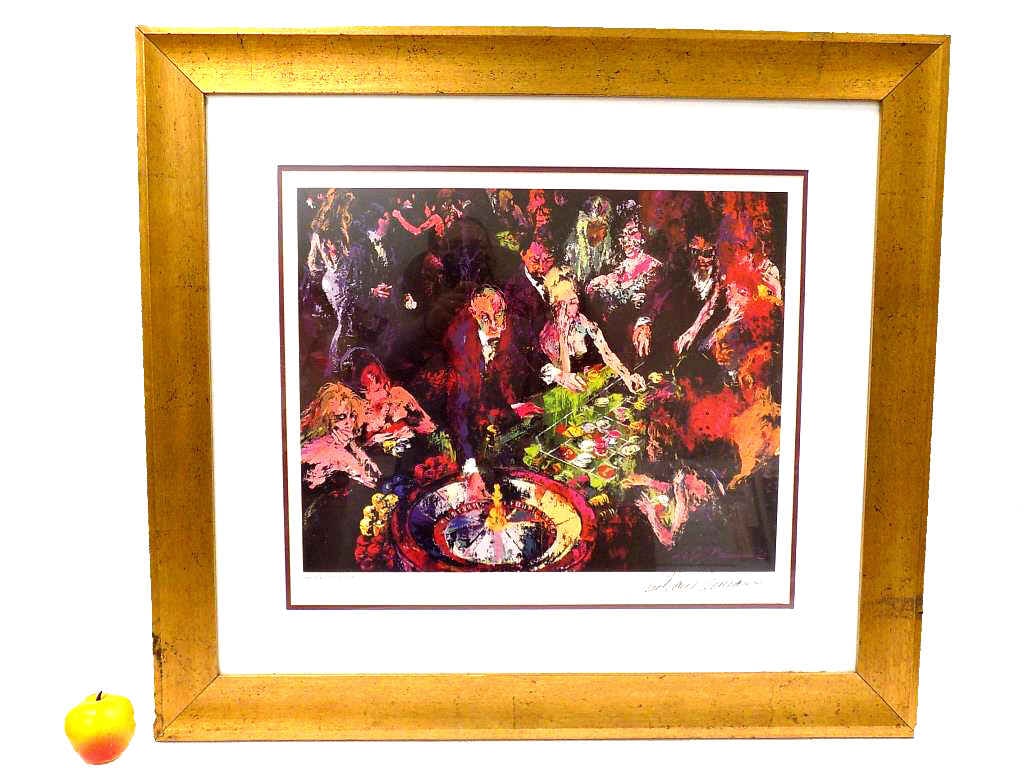 LEROY NEIMAN - INTERNATIONAL ROULETTE LITHOGRAPH (1 of 5)