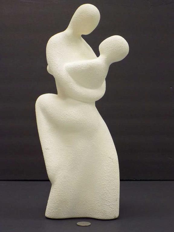 HAEGER MODERNIST COUPLE SCULPTURE (1 of 3)
