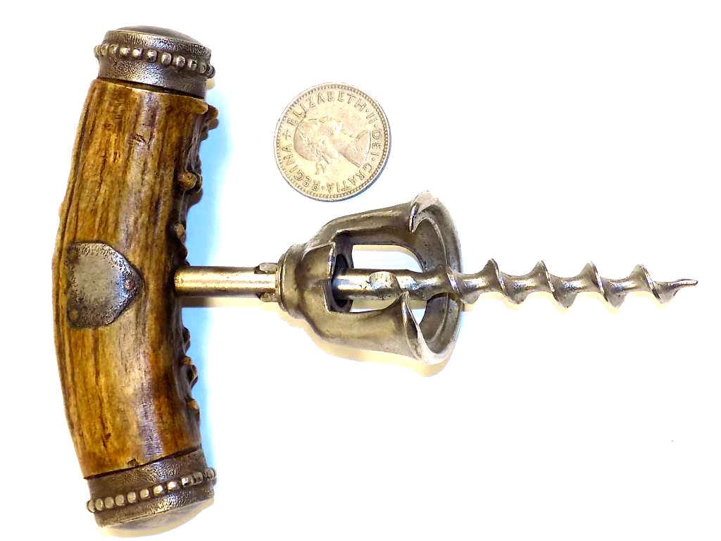 VICTORIAN STAG AND SILVER MOUNT CORKSCREW (1 of 3)