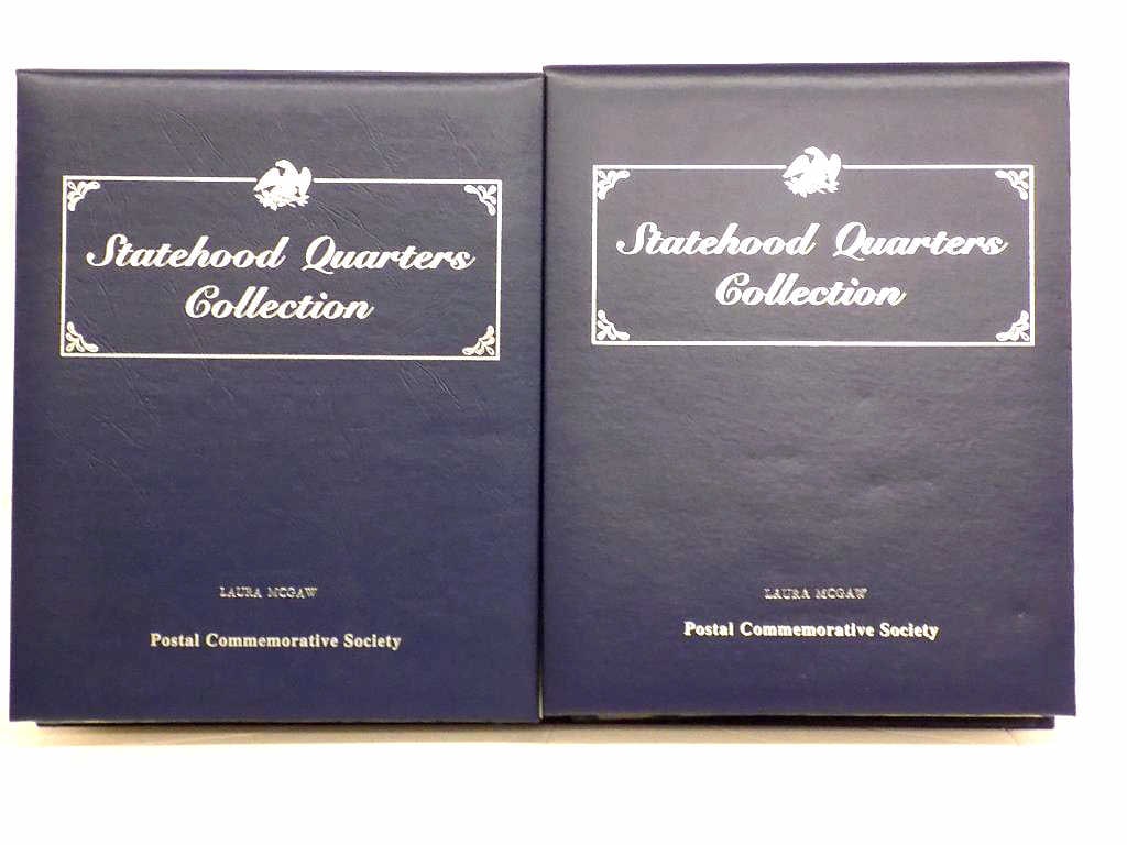 US MINT STATE QUARTERS 2 BINDER SET UNCIRCULATED (1 of 5)