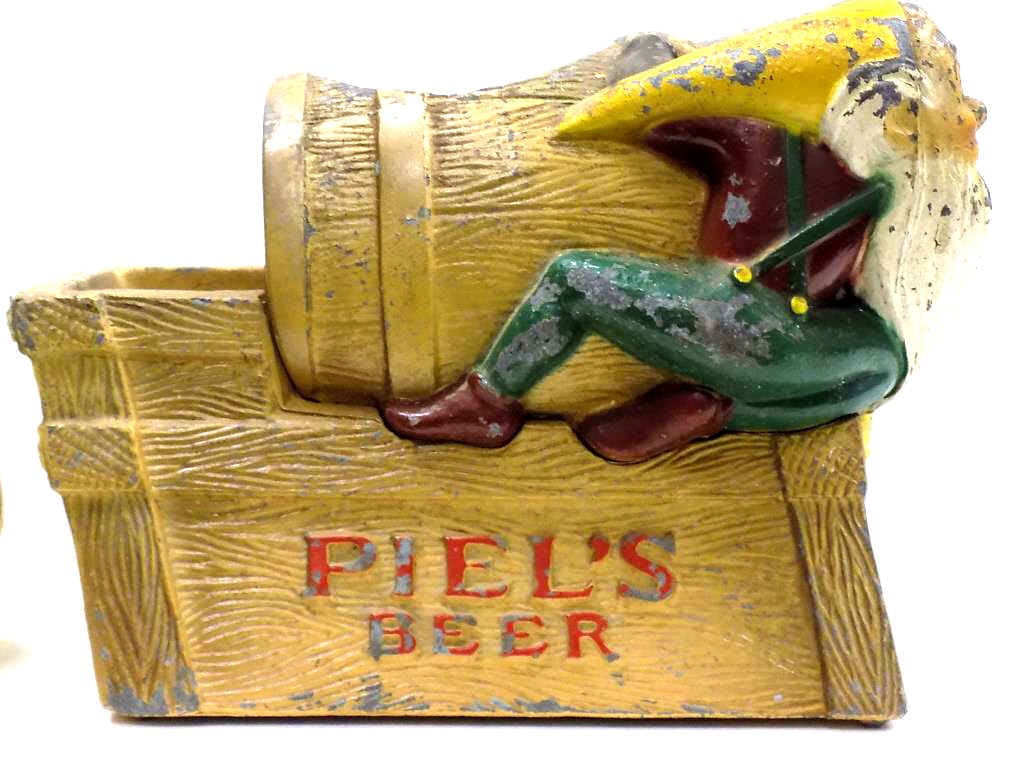 PIEL'S BEER BAR ADVERTISING BEER BOTTLE DISPLAY (1 of 3)