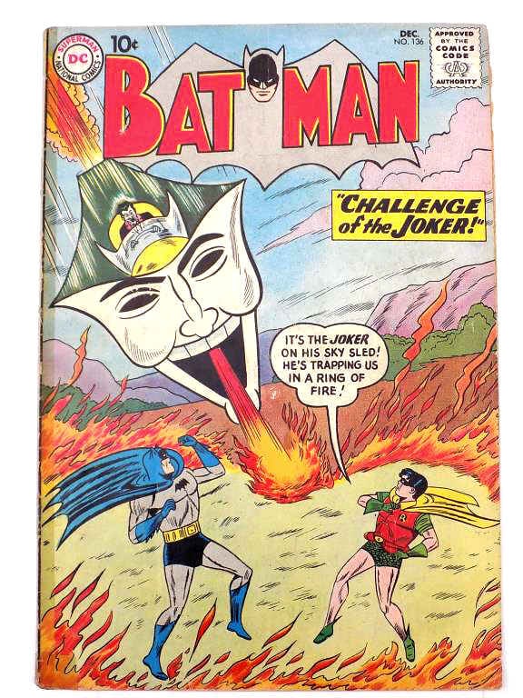 DC COMICS BATMAN No. 136 SILVER AGE COMIC BOOK (1 of 4)