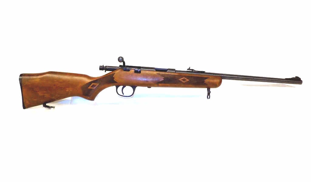 MARLIN MODEL 15YN .22 CALIBER OLD WEST STYLE RIFLE: Marlin Model 15YN .22 Caliber Bolt Action Rifle. Old Western Style Design With Checkered Wood Body. Serial No,. 4473226. Working Order. Ref 3 NICS Check Required. There is a $25.00 Transport Fee to Ou