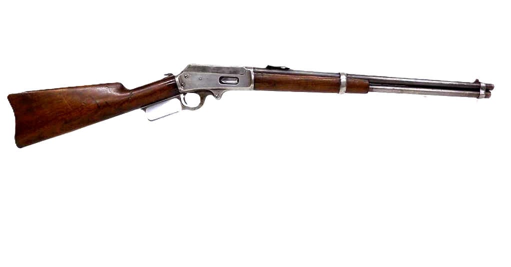 MARLIN 1893 SADDLE RING CARBINE 30/30 COWBOY RIFLE: Vintage Marlin 1893 Saddle Ring Carbine 30/30 Caliber Lever Action Rifle. Old Western Cowboy Gun. Serial No. 208501. Working Order. Very Good Condition. Ref 10 NICS Check Required. There is a $25.00 T
