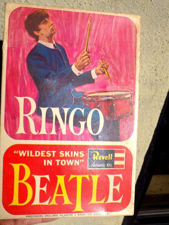 REVELL 1964 BEATLES RINGO STARR MODEL TOY KIT (1 of 4)