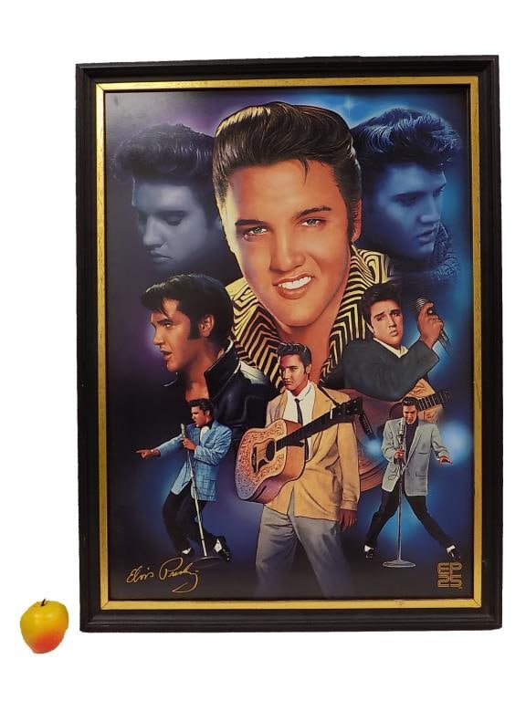BRADFORD EXCHANGE LIMITED EDITION ELVIS PLAQUE (1 of 4)