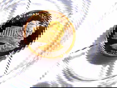 AMERICAN MINT ABRAHAM LINCOLN 585 SOLID GOLD COIN