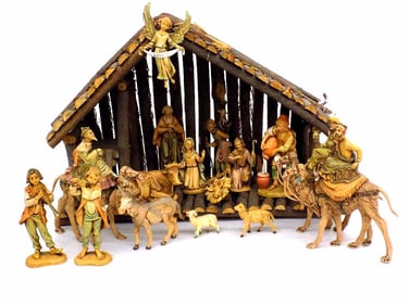 FONTANINI RELIGIOUS NATIVITY SET BIRTH OF JESUS