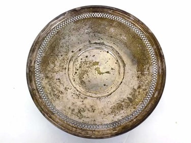 ALVIN FANCY BORDER STERLING SILVER PLATE