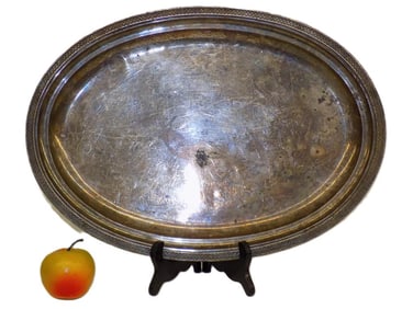 BIG BALL BLACK & CO. STERLING SILVER PLATTER