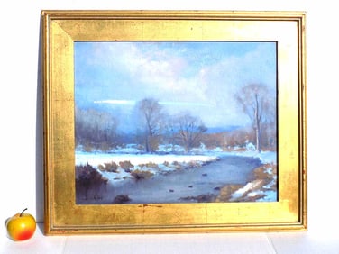 DANIELLE WEXLER - HUDSON VALLEY WINTER PAINTING