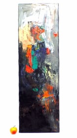 MIDCENTURY ABSTRACT EXPRESSIONIST PAINTING