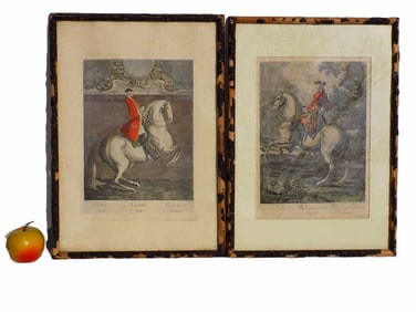 19TH CENTURY FRENCH EQUESTRIAN SPORTING PRINTS