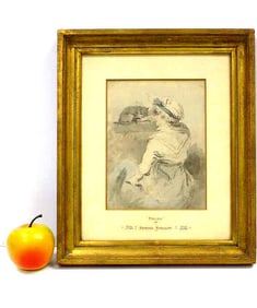 SAMUEL SHELLEY - MASTERPIECE FELINA WATERCOLOR