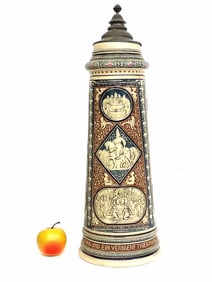 HUGE DUMLER & BREIDEN KING SOLOMON BEER STEIN