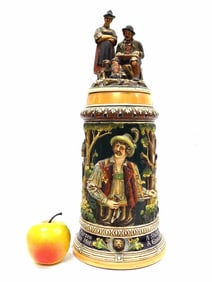 BIG MATTHIAS GIRMSCHEID No 1127 HUNTER BEER STEIN