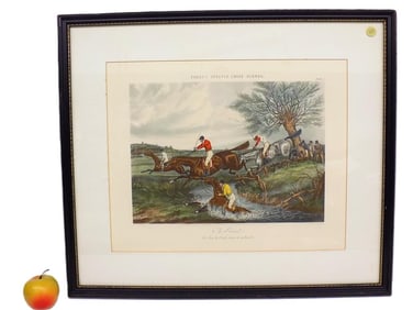 HENRY ALKEN - THE BROOK SPORTING ENGRAVING