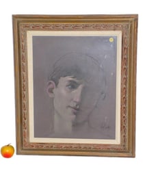 FRANKLIN ALEXANDER - YOUNG BOY PAINTING