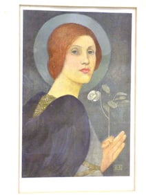 MARIANNE STOKES HONESTY ANGEL PRINT