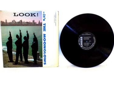 RARE THE MOONGLOWS 33 RPM VINYL HI FI RECORD