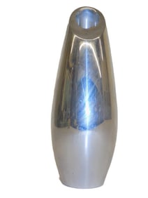 NAMBE MIDCENTURY MODERN CHROME VASE