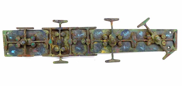 BARZAL - MODERN ART GEOMETRIC STEEL SCULPTURE