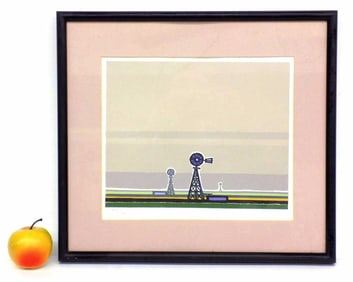 JUAN MANUEL SANCHEZ - TRES MOLINOS III SILK SCREEN