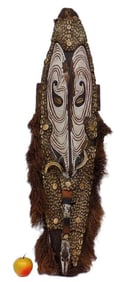 HUGE TRIBAL PAPUA NEW GUINEA MWAI MALE MASK