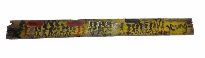 PURVIS YOUNG - FOLK ART PROCESSION PAINTING