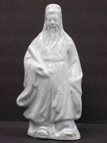 19TH CENTURY BLANC DE CHINE CHINESE IMMORTAL