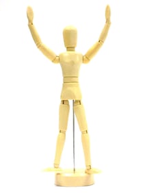 VINTAGE POSEABLE PLASTIC ARTIST'S MODEL