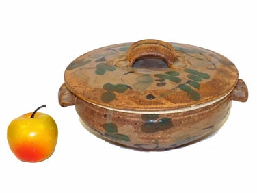 MIDCENTURY MODERN SIGNED POTTERY BOWL